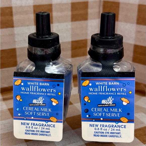 Bath & Body Works Other - NEW B&BW x MILK Cereal Milk wallflower refills, limited edition, includes 2